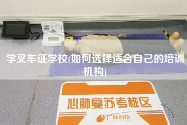 学叉车证学校(如何选择适合自己的培训机构)